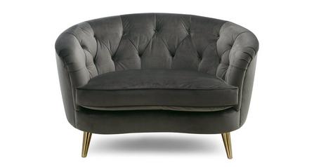 Fabric Chaise Longue Swivel And Snuggle Chairs Ireland